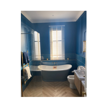 Blue Bathroom 2
