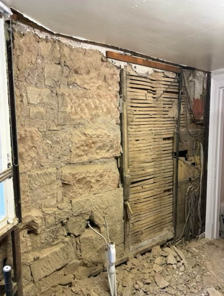 In progress bathroom refurb In progress bathroom refurb